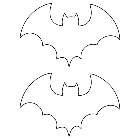 Bat Craft Template Printable