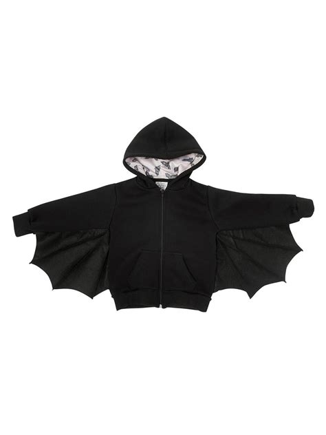 Bat Hoodie With Wings - Etsy