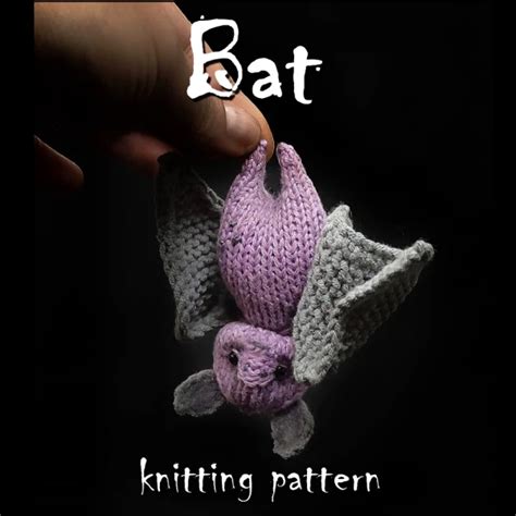 Bat Knitting pattern by Knitables in 2022 Knitting patterns