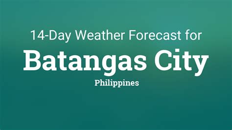 Batangas City, Philippines Weather Conditions Weather Underground