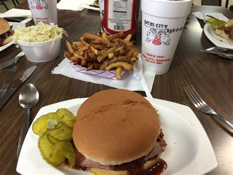 Bates city bbq. 18 Faves for Bates City BBQ from neighbors in Bates City, MO. We offer all your favorite meats, slow cooked and smothered in our traditional BBQ sauce along with homemade sides. Dine-in or carry out available 