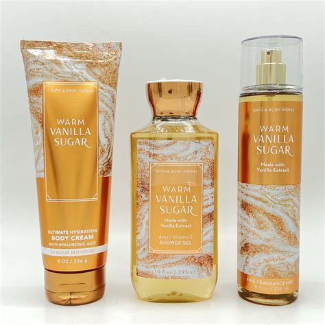 Bath and body works warm vanilla sugar. Offer cannot be combined with any other scannable coupons or code-based offers except My Bath & Body Works Rewards and Birthday Reward. This offer is not redeemable for cash or gift cards. ... Warm Vanilla Sugar Body Wash $14.95. Mix & Match All Body, Skin & Hair Care: Buy 3, Get 3 FREE or Buy 2, Get 1 FREE Add to Bag (237) 