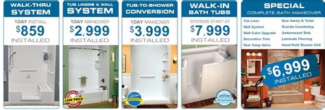 Bath fitter prices. Bath Fitter high-gloss acrylic showers and bathtub liners are guaranteed for as long as you own your home. Renovating a bathtub with our unique tub-over-tub process is a faster, simpler way to get a high-quality, permanent solution. In comparison, repainting or resurfacing is a short-term option that will need to be done again within two to ... 