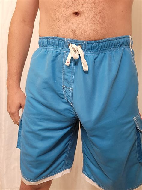 Bathing suit cock. .  ...
