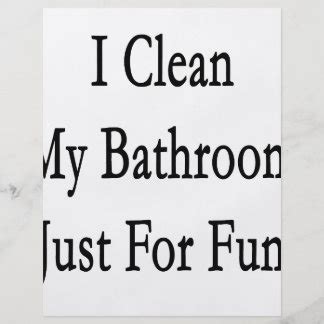 Bathroom Flyers Zazzle