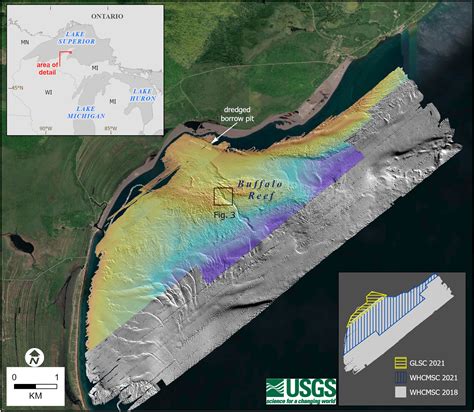 Bathymetric surveying in Lake Superior 3D modeling and sonar