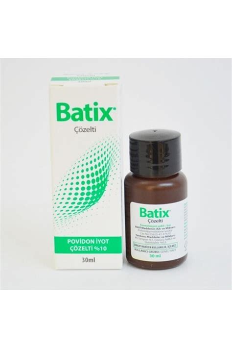 Batix çözelti ne için kullanılır