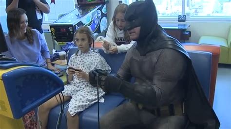 Batman, Captain Marvel among superheroes bringing smiles to children at MGH