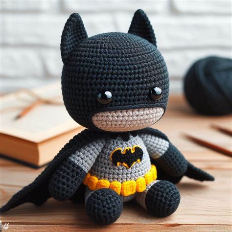 Batman Amigurumi Free Pattern