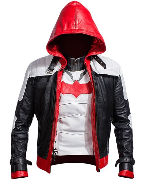 Batman Arkham Knight Red Hood Leather Jacket & Vest: Embrace the Vigilante Style