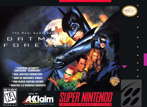 Batman Forever (video game). 