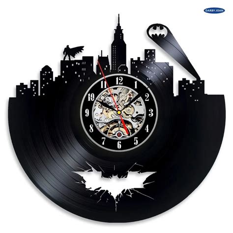 Batman Gotham City Logo Best Wall Clock - Decorate Your Home …