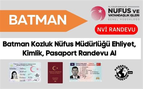Batman Kozluk İlçe Nüfus Müdürlüğü Telefon, Adres ve İletişim.