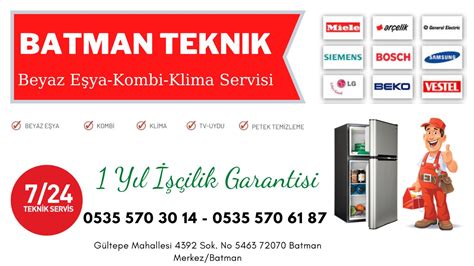 Batman Sason Beko Servisi. 
