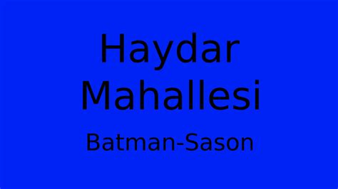 Batman Sason Haydar Mahallesi terapi halı yıkama