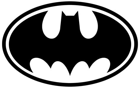 Batman Symbol Outline ClipArt Best