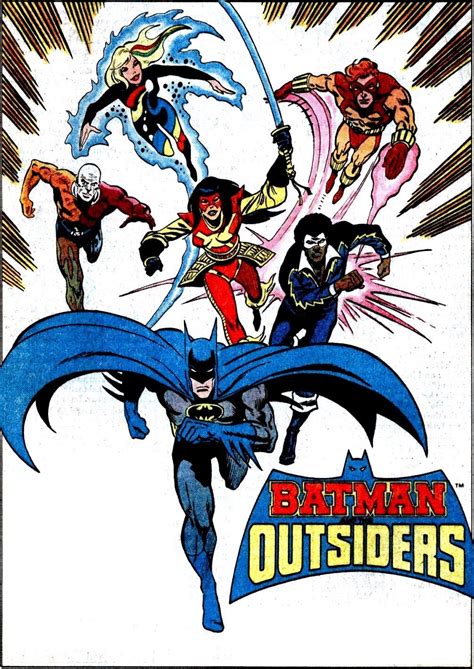 Batman and the Outsiders from DC Comics