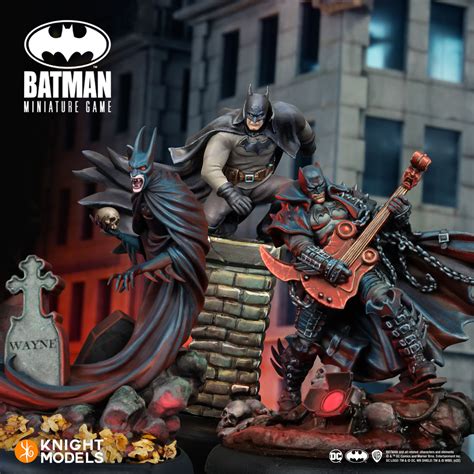 Batman miniatures game. BATMAN Miniature Game: Bane: Venom Overdrive - Knight Models Miniatures – 35MM Scale - Unpainted – Ages 14+ $74.99 $ 74. 99. Typical: $78.88 $78.88. FREE delivery Oct 6 - 13 . Or fastest delivery Oct 5 - 10 . Only 2 left in stock - order soon. More Buying Choices $73.57 (6 new offers) 