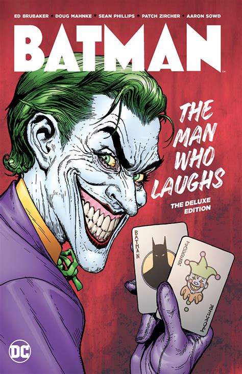 Batman the man who laughs. The Story. Acclaimed writer Ed Brubaker (CATWOMAN, GOTHAM CENTRAL) joins forces with fan-favorite artist Doug Mahnke (JLA, JUSTICE LEAGUE ELITE) for a Prestige Format Special that tells the tale of the Dark Knight’s first battle against his eventual archnemesis: The Joker!A mysterious homicidal maniac is killing prominent citizens of Gotham ... 
