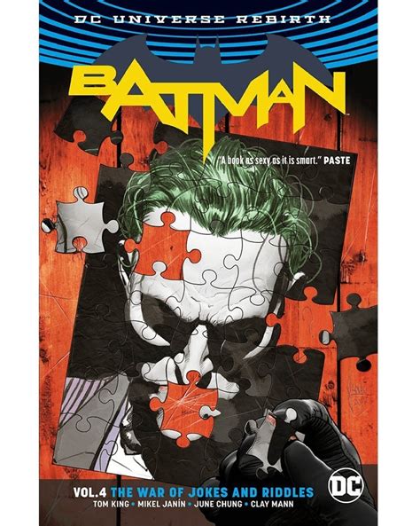 Read Batman Volume 4 The War Of Jokes And Riddles By Tom King