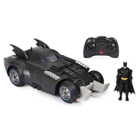 Batmobile rc car. Jul 20, 2020 · AUTHENTIC BATMAN STYLING: With Batman rims and sleek details, this 1:20 scale Batmobile RC looks like the Caped Crusader Batmobile! Feel just like Batman as you control his iconic vehicle! GREAT GIFT FOR KIDS: The Batmobile RC is a great gift for kids aged 4 and up. Batman toys for kids, superhero toys, RC cars, and cool toys for boys of all ages! 