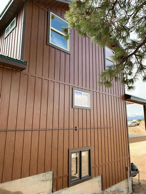 Batten board siding. Board siding also comes in a plywood version, often called T1-11, which is simply exterior plywood with various face treatments and groove patterns to emulate a traditional board-and-batten design. Installation . Installation of wood siding is a fairly involved process, involving the application of a layer of insulated sheathing and a ... 