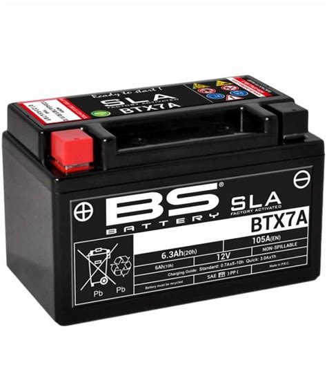 Batteria moto BS SLA BTX7A per SUZUKI UE 125 eBay