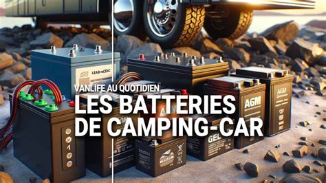 Batterie pour camping-car : Laquelle choisir - Péripléties