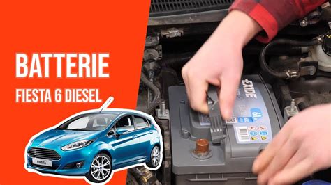 Batterie wechseln FIESTA 6 1.0 ECOBOOST 🔋 - YouTube