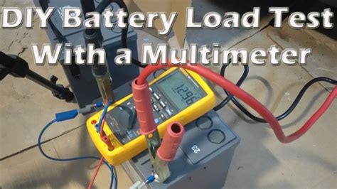 Battery Load Test With a Multimeter YouTube