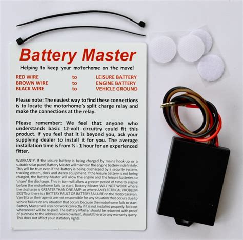 Battery master. 