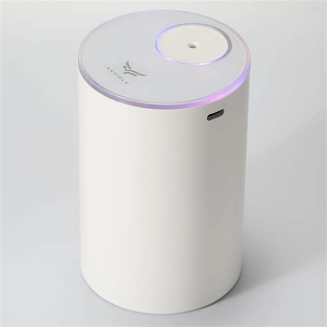Battery operated diffuser. Dimensions (Overall): 112 Millimeter (H) x 76 Millimeter (W) x 76 Millimeter (D) Oil Diffuser Type: Ultrasonic Vibrated Humidification. Features: Rechargeable, Portable, Automatic Shut-Off. Power Source: USB, Battery. Battery: 1 Non-Universal Lithium Ion, Required, Included. Warranty: 1 Year Limited Warranty. 