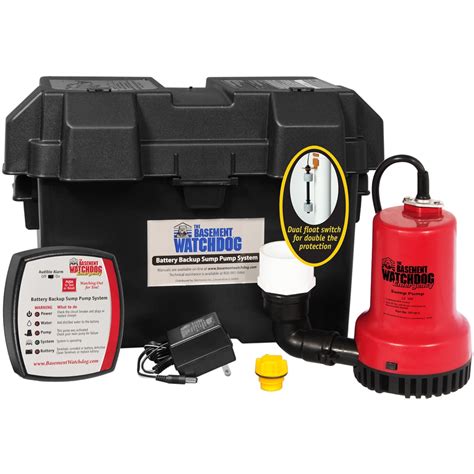 The Basement Watchdog Big Standby Battery is compatible with all Basement Watchdog battery backup sump pump systems. It is uniquely constructed with heavy duty plates to store more energy, provide longer ... Sump Pump Backup Batteries. Internet # 100054931. Model # 30HDC140S.. 