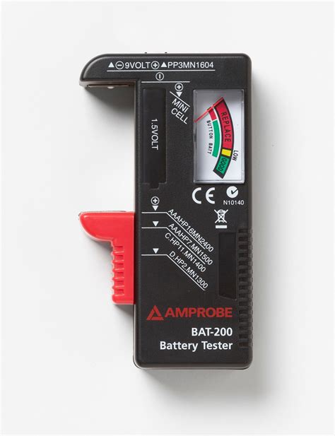 Errors will be corrected where discovered, and Lowe's reserves the right to revoke any stated offer and to correct any errors, inaccuracies or omissions including after an order has been submitted. ... Professional Battery Tester. Compact hand held tester reads specific gravity of battery acid. Accurate easy to read battery acid testing. CA .... 