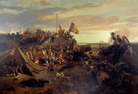 Battle Of Yorktown Drawing