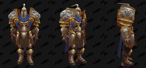 Battle for Azeroth Warfronts - Alliance Plate Armor - Wowhead