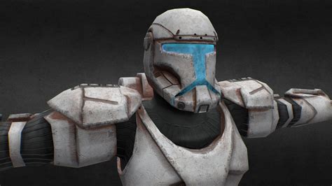 Battlefront 2 clone commando 3d model.  Hi its Rusty from CT-Replicato...