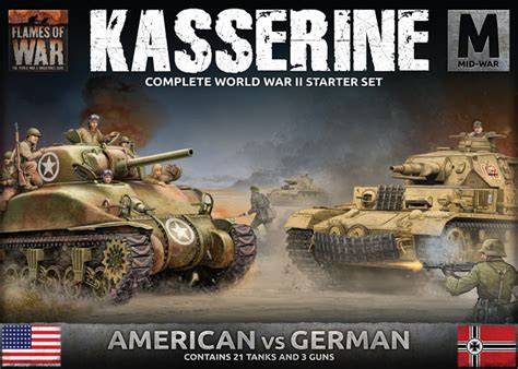 Battlefront Flames of war FWBX11 Kasserine Starter Set (MW US …