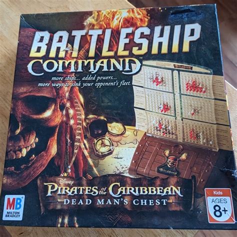 Battleship Command, Pirates Of The Caribbean Game, Milton Bradley, 2006
