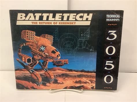 Read Battletech Technical Readout 3050 Revised Edition By Andrew  Keith