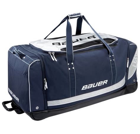 Bauer Premium Goalie Wheeled Bag Goalie Carry Bags Hockey …