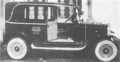 Bauer Taxicab Mfg. Co., Perry S. Bauer, Bauer Cab, Bauer Taxi …