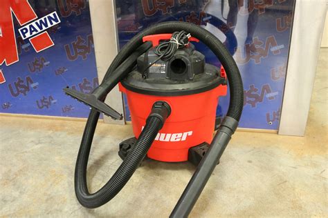 Bauer shop vac. The bristles on the shop vacuum brush attachment sweeps and vacuums up dust and dry debris ; Fits most shop vacuum hoses or wands with a 1-7/8-inch diameter collar. 1-7/8-inch diameter vacuum attachments are designed for a great blend of maneuverability and airflow ; 10" Wide floor brush vacuum attachment can cover a wide area quickly 