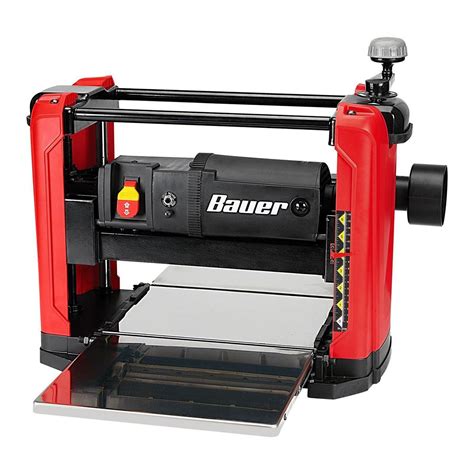 Bauer thickness planer. 1. The LuxCut III Cutter Head body is made from a high alloy steel that is heat treat stabilized and finally black oxidized. It offers a long lasting and much better rust protection than other well known brands. 2. 