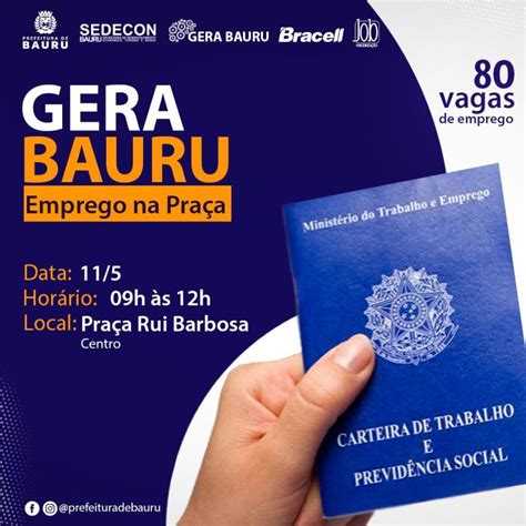 Bauru Empregos- Vagas