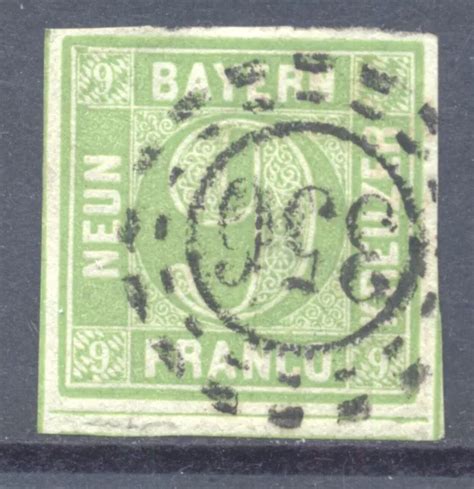 Bavaria 11 stamped right touched, oMR 356 #GH884 eBay