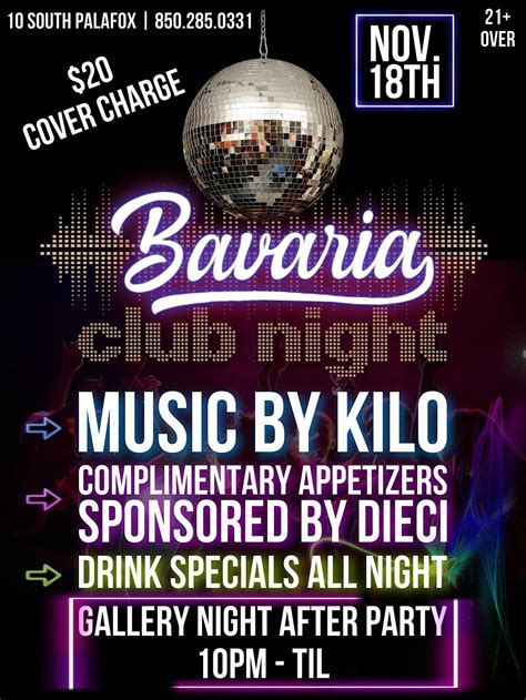 Bavaria Club Night - Gallery Night After Party Bavaria Pensacola ...