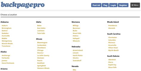 Think of Craigslist but even better! Classified listing categories in <strong>Everett</strong>; BackPageLocals is the free alternative to craigslist. . Bavkpagepro