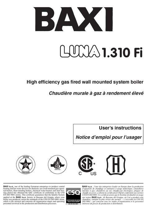 Baxi luna 310 fi user manual. - Instructors resource manual with test items american government brief version 5th ed james q wilson.