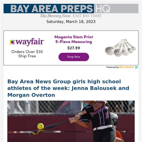 Bay Area News Group girls high school athlete of the week: Jenna Balousek and Morgan Overton